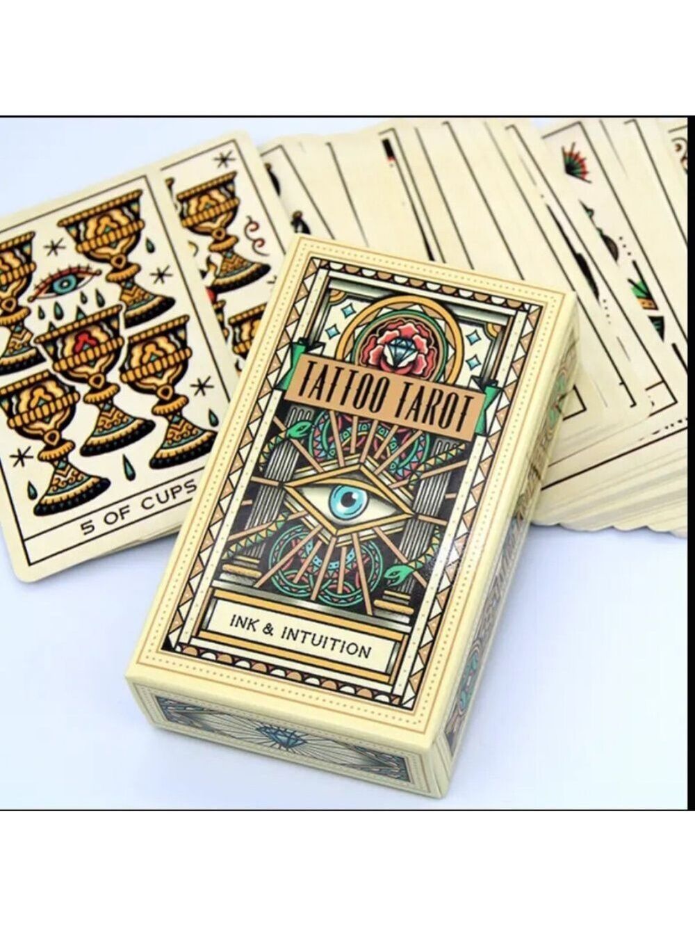 Tattoo Tarot Ink & Intuition card deck